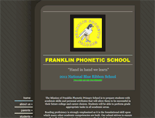 Tablet Screenshot of franklinphoneticschool.com